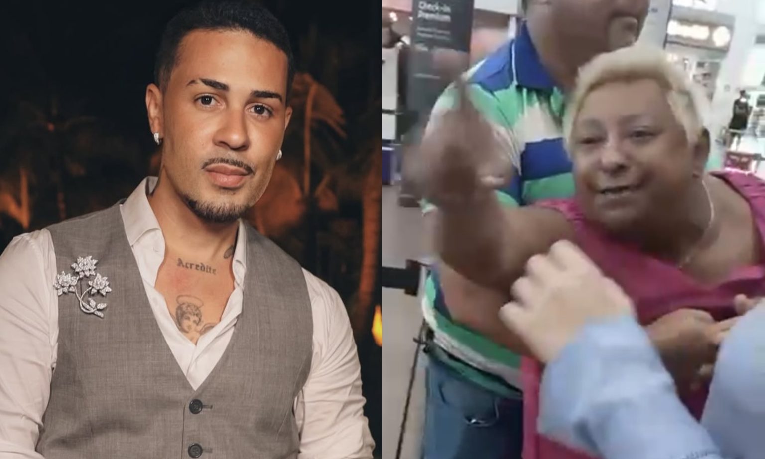 Carlinhos Maia se pronuncia após viralizar vídeo do surto de Patixa em aeroporto