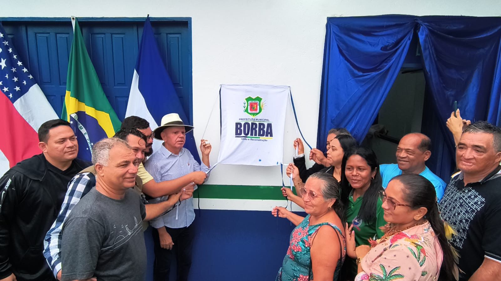 PREFEITURA DE BORBA INAUGURA 1º CENTRO DE INCLUSÃO DIGITAL SUSTENTÁVEL DA CALHA DO MADEIRA